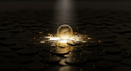 Finance and Money Management Concept Background.