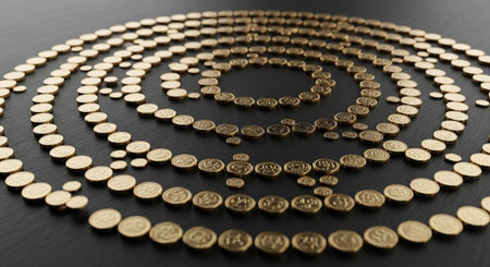 Finance and Money Management Concept Background.