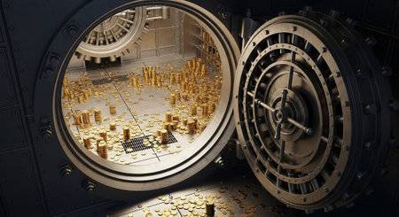 Finance and Money Management Concept Background.