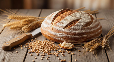 Natural Healthy Food Ingredients and Fresh Produce.