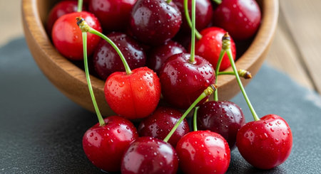 Natural Healthy Food Ingredients and Fresh Produce.