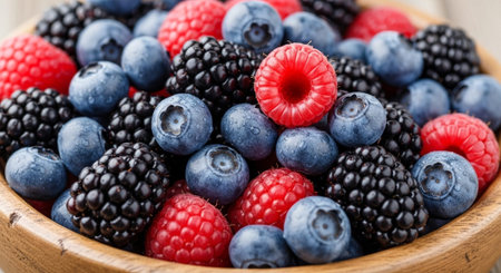 Natural Healthy Food Ingredients and Fresh Produce.