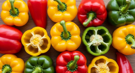 Natural Healthy Food Ingredients and Fresh Produce.