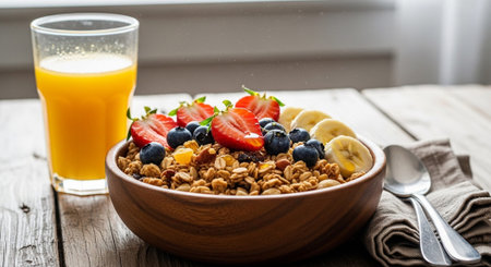 Natural Healthy Food Ingredients and Fresh Produce.