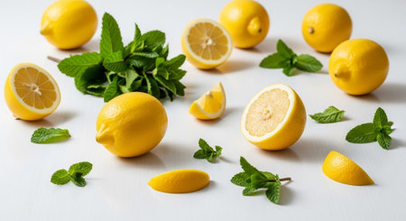 Natural Healthy Food Ingredients and Fresh Produce.の写真素材