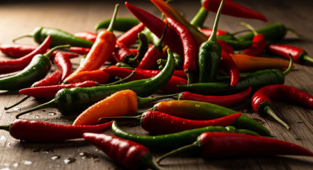 Natural Healthy Food Ingredients and Fresh Produce.