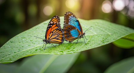Romantic and Friendship Symbols with Abstract Light Background.の写真素材