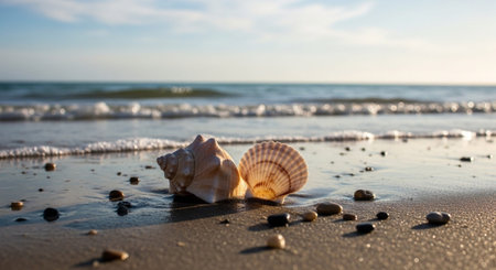 Romantic and Friendship Symbols with Abstract Light Background.の写真素材