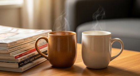 Romantic and Friendship Symbols with Abstract Light Background.の写真素材