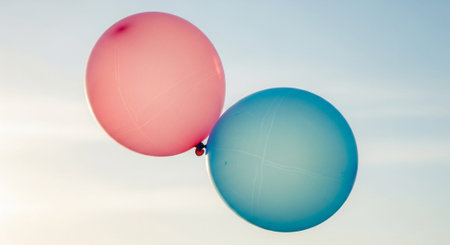 Romantic and Friendship Symbols with Abstract Light Background.の写真素材