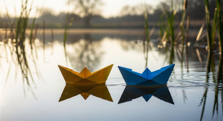 Romantic and Friendship Symbols with Abstract Light Background.の写真素材