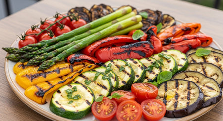 Natural Healthy Food Ingredients and Fresh Produce.