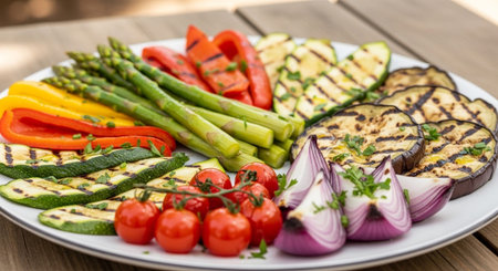 Natural Healthy Food Ingredients and Fresh Produce.