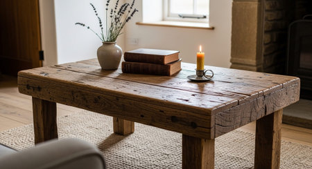 Modern Home Decor with Elegant Wooden Furniture.