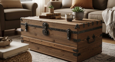 Modern Home Decor with Elegant Wooden Furniture.