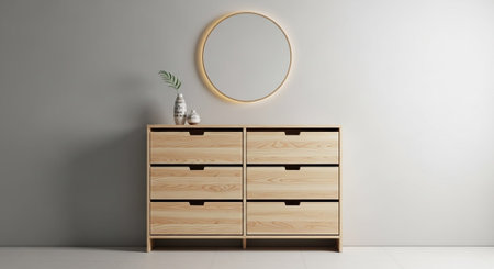 Modern Home Decor with Elegant Wooden Furniture.