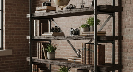 Modern Home Decor with Elegant Wooden Furniture.