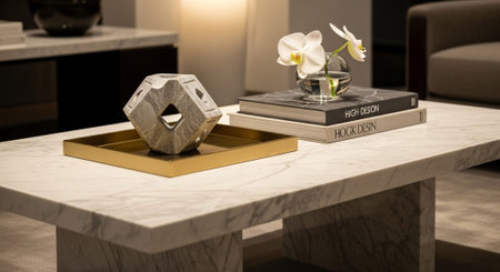 Modern Home Decor with Elegant Wooden Furniture.
