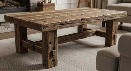 Modern Home Decor with Elegant Wooden Furniture.
