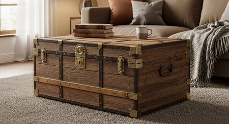 Modern Home Decor with Elegant Wooden Furniture.
