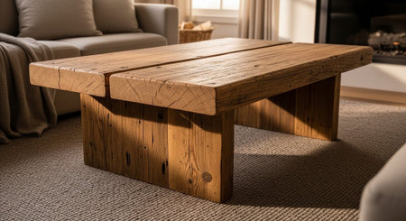 Modern Home Decor with Elegant Wooden Furniture.