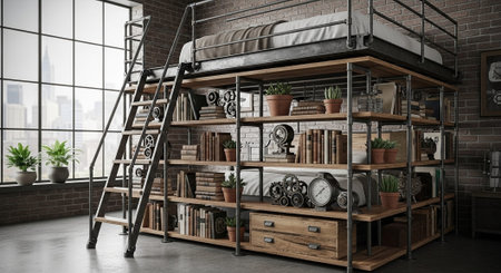 Modern Home Decor with Elegant Wooden Furniture.