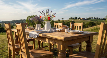 Modern Home Decor with Elegant Wooden Furniture.