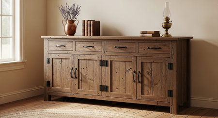 Modern Home Decor with Elegant Wooden Furniture.