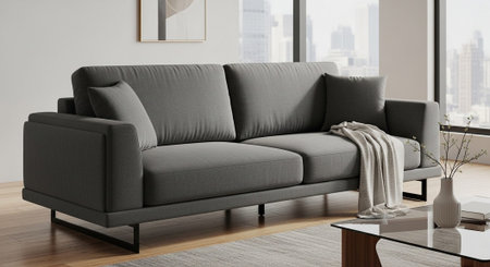 Modern Home Decor with Elegant Wooden Furniture.