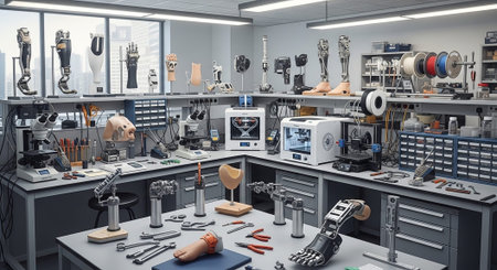 Modern Healthcare and Medical Technology Concept Background.