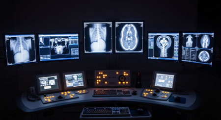 Modern Healthcare and Medical Technology Concept Background.