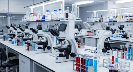 Modern Healthcare and Medical Technology Concept Background.