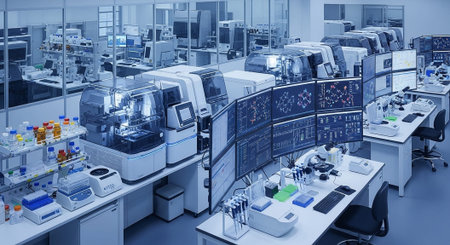 Modern Healthcare and Medical Technology Concept Background.