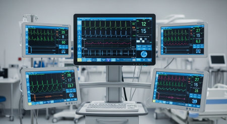Modern Healthcare and Medical Technology Concept Background.