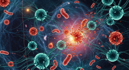 Modern Healthcare and Medical Technology Concept Background.