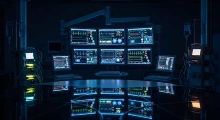 Modern Healthcare and Medical Technology Concept Background.