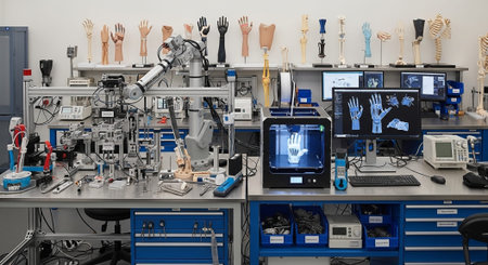 Modern Healthcare and Medical Technology Concept Background.