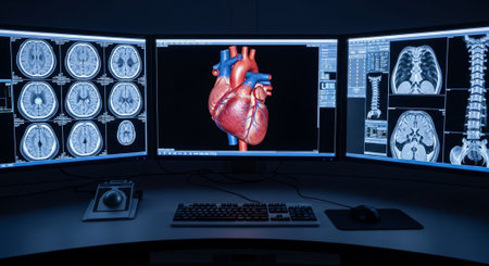 Modern Healthcare and Medical Technology Concept Background.