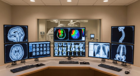 Modern Healthcare and Medical Technology Concept Background.