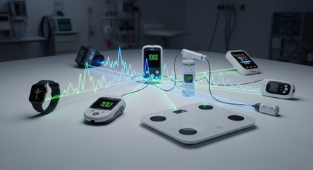 Modern Healthcare and Medical Technology Concept Background.