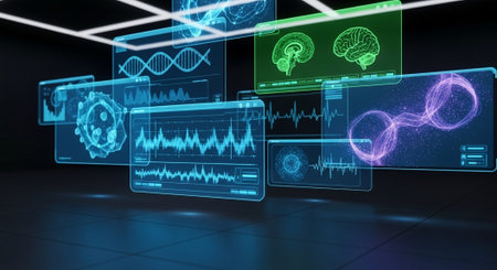 Modern Healthcare and Medical Technology Concept Background.