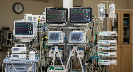 Modern Healthcare and Medical Technology Concept Background.