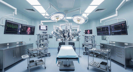 Modern Healthcare and Medical Technology Concept Background.
