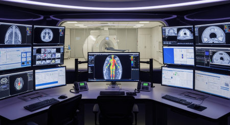 Modern Healthcare and Medical Technology Concept Background.