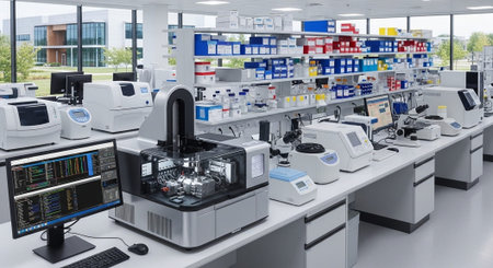Modern Healthcare and Medical Technology Concept Background.