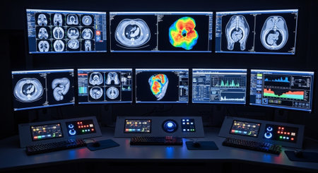 Modern Healthcare and Medical Technology Concept Background.