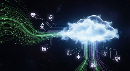 Modern Healthcare and Medical Technology Concept Background.