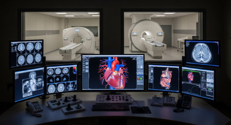 Modern Healthcare and Medical Technology Concept Background.