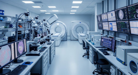 Modern Healthcare and Medical Technology Concept Background.