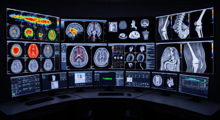 Modern Healthcare and Medical Technology Concept Background.